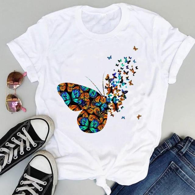 Tricou Butterflies