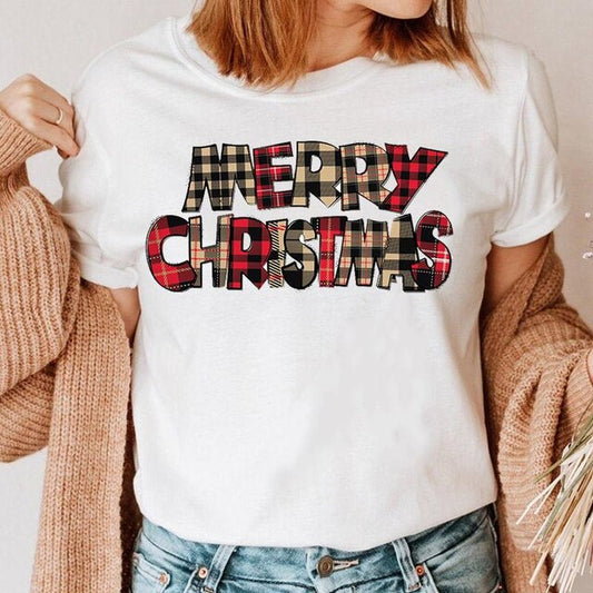 Tricou Merry Christmas in the square 2