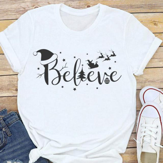 Tricou Believe in Christmas