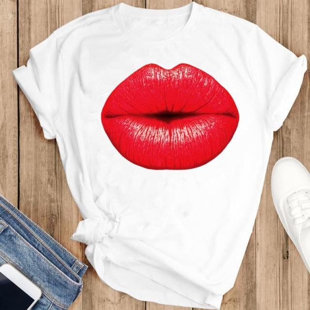 Tricou Red Lips