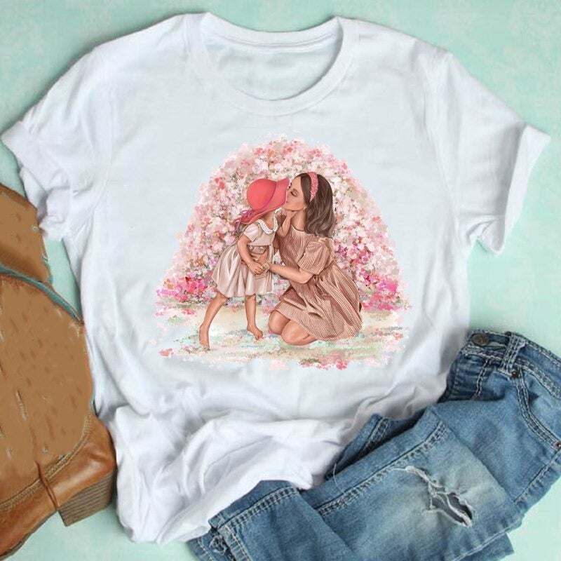 Tricou Floral Mommy