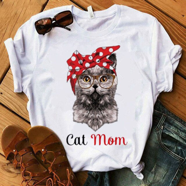 Tricou Cat Mom