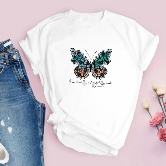 Tricou Colored Butterfly 1